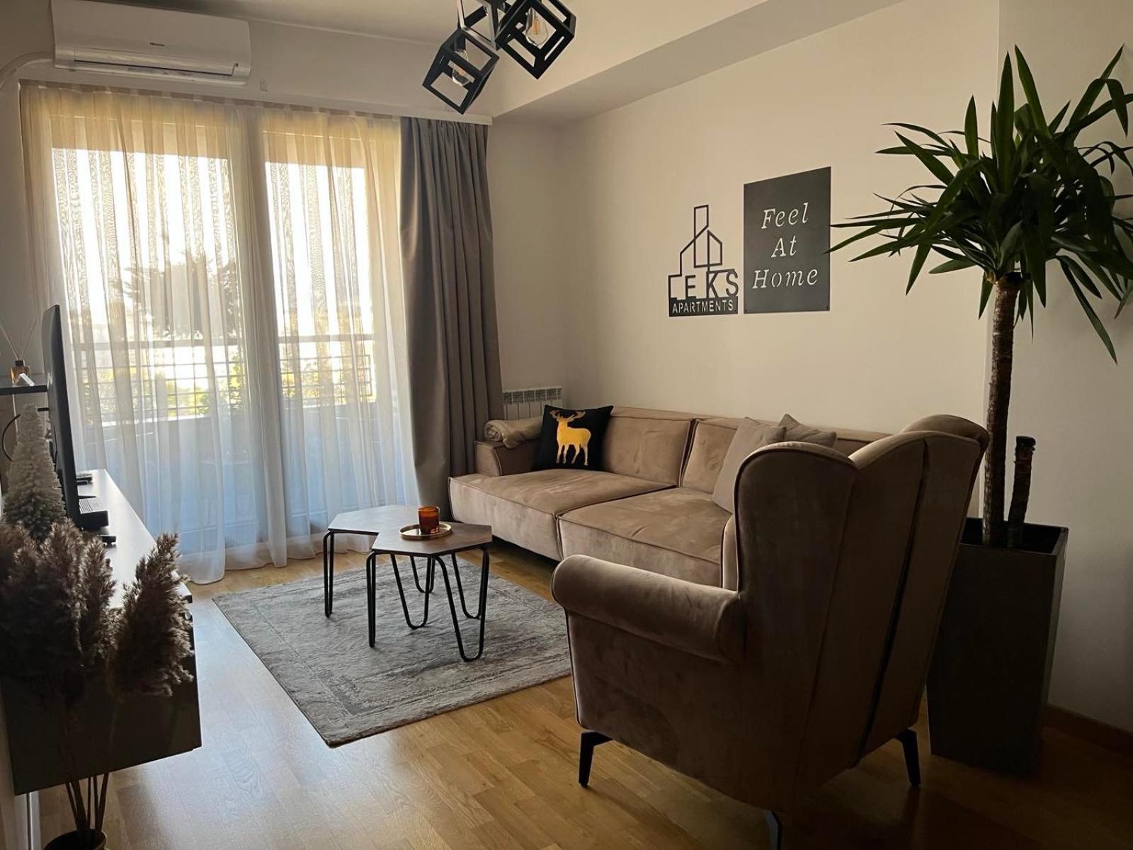 City Leks Apartment Skopje Esterno foto