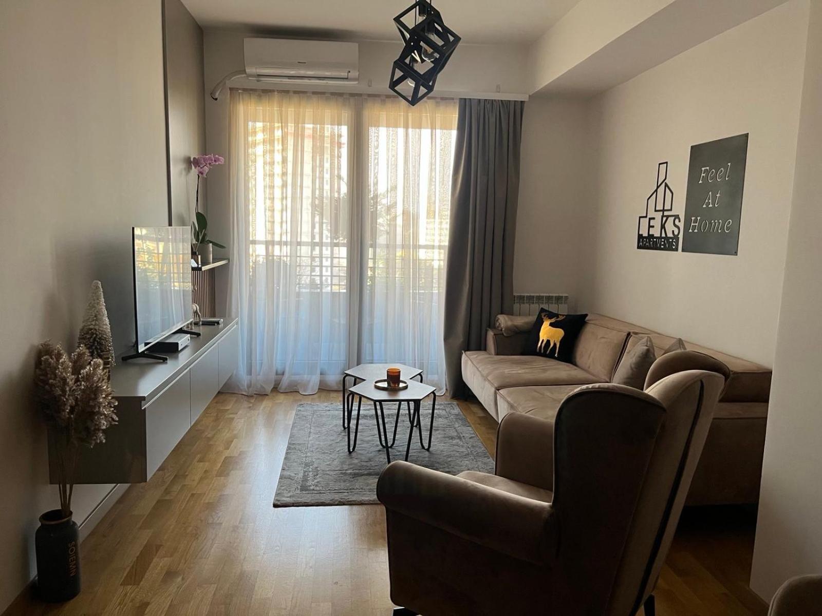 City Leks Apartment Skopje Esterno foto