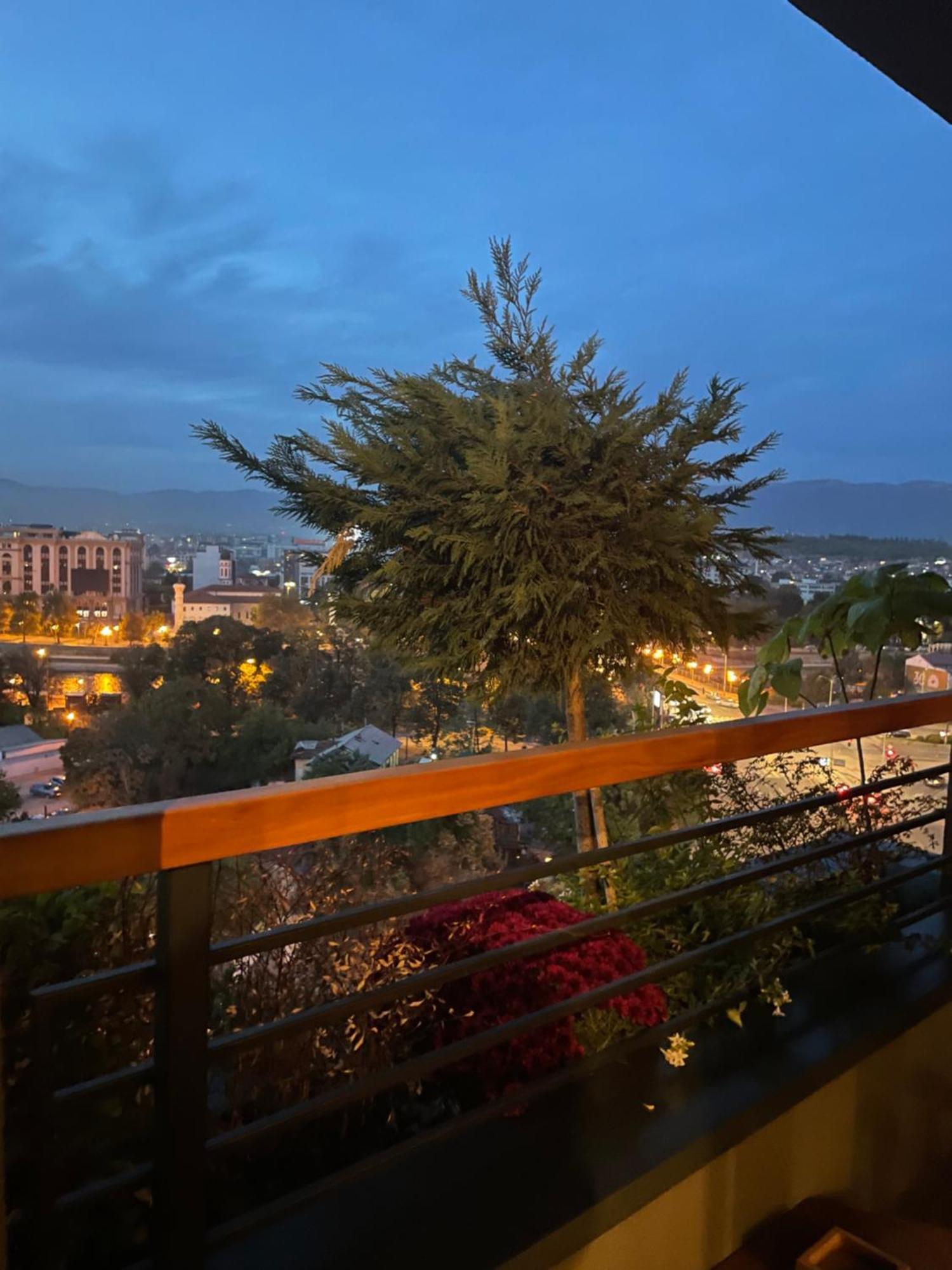 City Leks Apartment Skopje Esterno foto